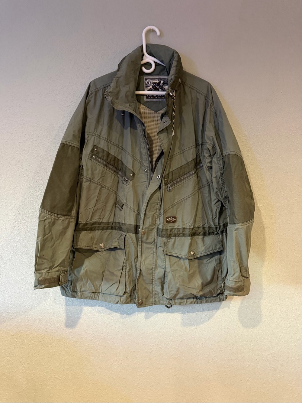 Vtg 90s Tenson A Way of Living Tactical Utility Jacket Mens 56 US XL XXL